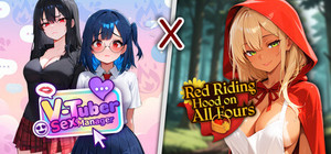 Vtuber Sex Manager x Red Riding Hood on All Fours banner