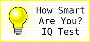 How Smart Are You? IQ Test banner