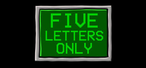 Five Letters Only banner