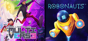 Robonauts + What Lies In The Multiverse banner