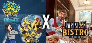 Better Mart Simulator X Parisian Brasserie Simulator banner