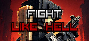 FIGHT LIKE HELL banner