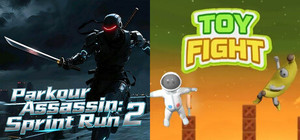 🔪2️⃣Parkour Assassin: Sprint Run 2 x 🧸Toy Fight banner