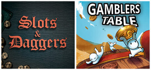 Slots & Daggers + Gamblers Table banner