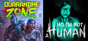 Quarantine Zone x No I'm Not A Human banner