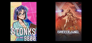 STONKS-9800: Stock Market Simulator & Greedland banner