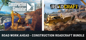 Road Work Ahead - Construction Simulator x RoadCraft Bundle banner