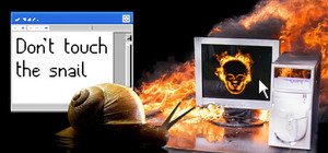 Don't Touch the Snail banner