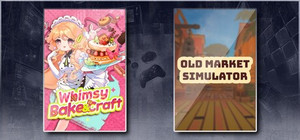 Whimsy Bake＆Craft & Old Market Simulator banner