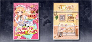 Whimsy Bake＆Craft & Cats & Cups banner