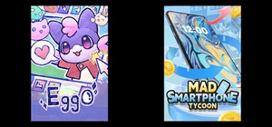 Eggo & Mad Smartphone Tycoon banner