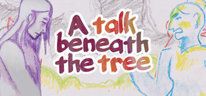 A talk beneath the tree banner
