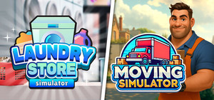 Moving Simulator and Laundry Store Simulator banner