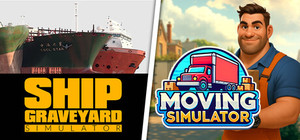 Moving Simulator and Ship Graveyard Simulator banner