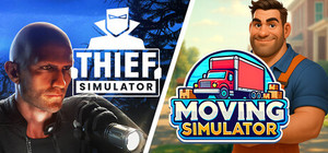 Moving Simulator and Thief Simulator banner