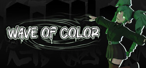 Wave of color banner