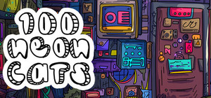 100 Neon Cats banner