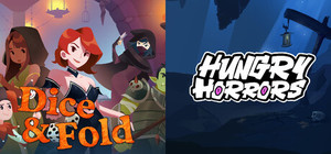 Dice & Fold + Hungry Horrors banner