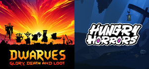 Dwarves: Glory, Death and Loot + Hungry Horrors banner