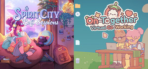 Spirit City: Lofi Sessions X On-Together: Virtual Co-Working banner