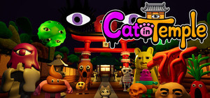 Cat in Temple banner