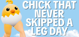 Chick That Never Skipped a Leg Day banner