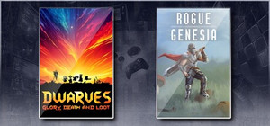 Dwarves: Glory, Death and Loot & Rogue: Genesia banner