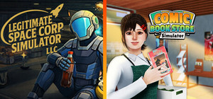 Comic Book in Legitimate Space Corp banner