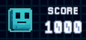 1000 SCORE: 2D Platformer banner
