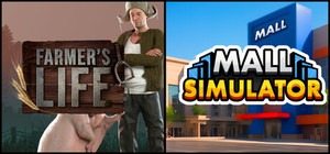 Mall Simulator and Farmer's Life banner