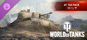 World of Tanks — AT 15A Pack (VII British Tank Destroyer) banner