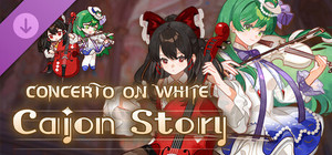 Concerto on White: Cajon Story - Touhou Project Music Pack banner