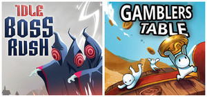 IDLE BOSS RUSH + Gamblers Table banner