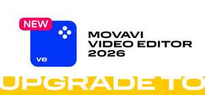 Upgrade Movavi Video Editor 2024 to Movavi Video Editor 2026 banner