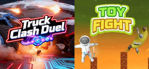🚗Truck Clash Duel x 🧸Toy Fight banner