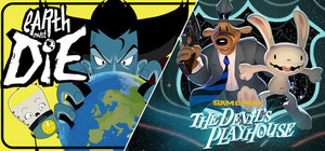 Earth Must Die x Sam & Max: The Devil's Playhouse banner