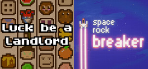 Luck be a Landlord x Space Rock Breaker banner