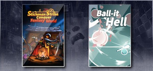 Stickman Strikes: Conquer Fantasy World & Ball-it Hell banner