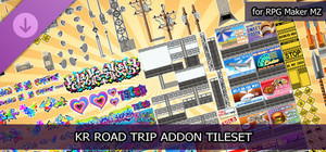 RPG Maker MZ - KR Road Trip Addon Tileset banner