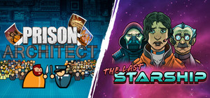 The Last Starship and Prison Architect banner