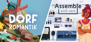 Dorfromantik + Assemble With Care banner