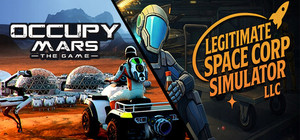 Occupy Mars and Legitimate Space Corp Simulator LLC banner