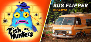 Fish Hunters 🐟 + Bus Flipper Simulator banner