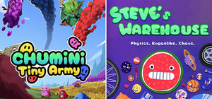 Chumini: Tiny Army X Steve's Warehouse banner