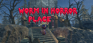Worm in horror place banner