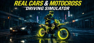 Real Cars & Motocross Driving Simulator banner