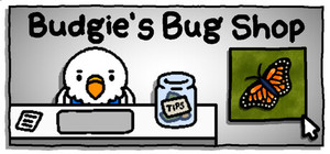 Budgie's Bug Shop banner