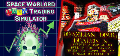 BRAZILIAN DRUG DEALER 3 x Space Warlord Baby Trading Simulator