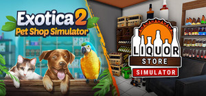Exotica 2 x Liquor Store Simulator banner