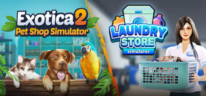 Exotica 2 x Laundry Store Simulator banner